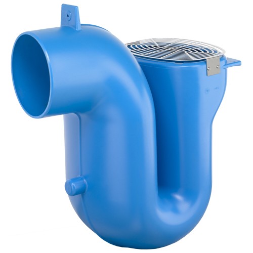 Überlaufsiphon DN 250 mit Nagetiersperre