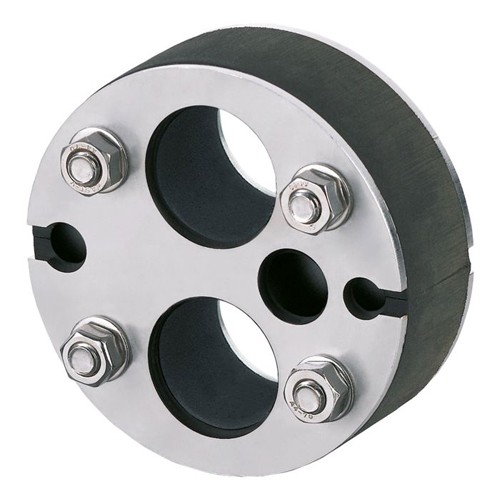 Mauerdurchführung DN 100 2x Ø 32 mm, 1x Ø 16 mm und 2 Kabel