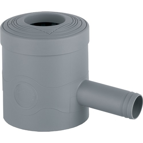 Regensammler Fallrohrfilter standard grau