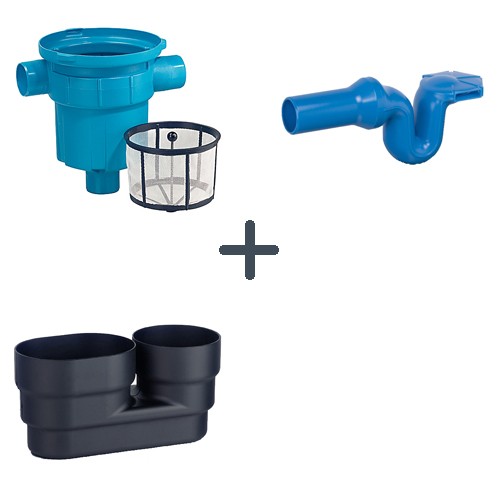 Spar-Set GF DN 100 ohne Höhenversatz