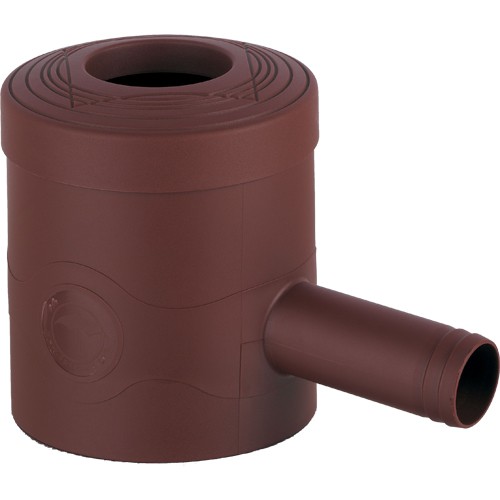 Regensammler Fallrohrfilter standard braun
