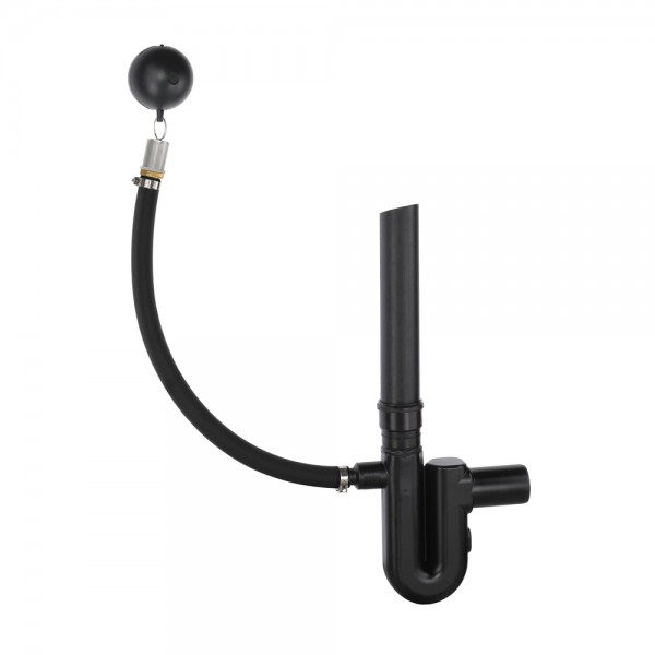 Retentionsdrossel 2 Zoll mit Siphon und einem Abflusswert von 0,66 bis 1,64 Liter pro Sekunde