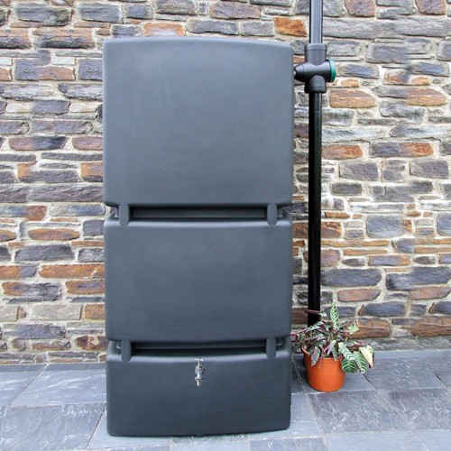 Regentonne 800 Liter Jumbo schwarz